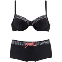 KangaROOS Bügel-Bikini Damen Schwarz 36 Cup C