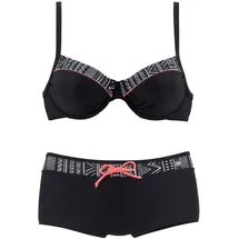 KangaROOS Bügel-Bikini Damen Schwarz 36 Cup C
