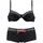 KangaROOS Bügel-Bikini Damen Schwarz 36 Cup C