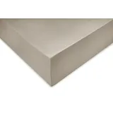 Zo Home Spannbettlaken Mako-Satin 90 x 200 cm beige