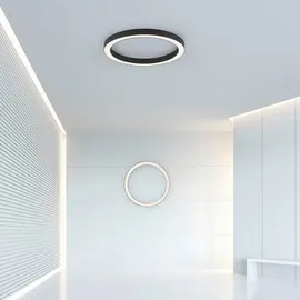 Pure Lines Round 1 dimmbar Aluminium grau