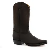 Grinders Louisiana Braun Herren Cuban Heel Cowboy Lederstiefel 43 - 43 EU