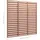 vidaXL WPC Zaunplatte 180 x 180 cm braun