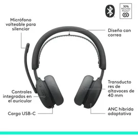 Logitech Zone Wireless 2 ES MS Grafit 981-001503