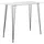 vidaXL Bartisch 120 x 60 x 105 cm Weiß