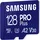 Samsung PRO Plus 128 GB microSDXC-Speicherkarte (180 MB/s, Class U3, V30, A2)