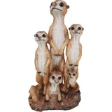 FD Dekofigur Erdmännchen Familie