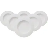 Villeroy & Boch White Pearl Suppenteller ø 24,8 cm 6er Set - DS