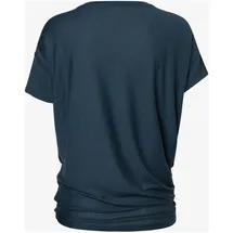 super.natural Damen Yoga Loose T-Shirt (Größe XS, blau)