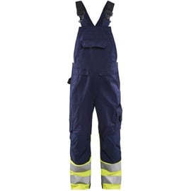 Blåkläder Blaklader 266218008933C44 High Vis Latzhose, Marineblau/Gelb, Größe C44