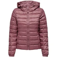 Only Steppjacke onlTAHOE HOOD JACKET Rosa M