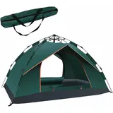 Trintion Camping Zelt 2-3 Mann Pop Up Zelte 4 Jahreszeiten Wasserdicht & Winddicht (Grün)