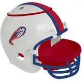 Geda Labels Snackbehälter Snackhelm American Football weiß in Weiß | 32x24x25 | Gr.: onesize