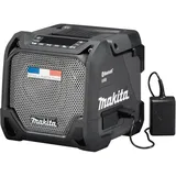 Makita DMR202B Bluetooth-Lautsprecher, Batterie/Netzstecker (nur Produkt), Schwarz
