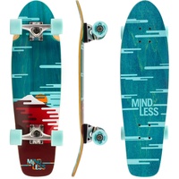 Mindless Longboards Sunset Cruiser Longboard Skateboard Unisex Erwachsene, Grün (Green), 7.75"