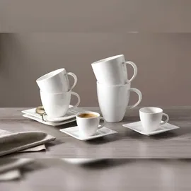 Ritzenhoff & Breker Kaffeeuntertasse 14 cm Weiß 6 St.