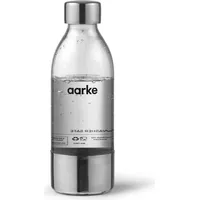 Aarke PET-Flasche 0,45 Liter polished steel