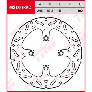 TRW Lucas TRW Bremsscheibe MST287RAC