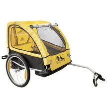 M-Wave Stalwart Kid 2 Kinderanhänger gelb 20 Zoll