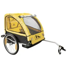M-Wave Stalwart Kid 2 Kinderanhänger gelb 20 Zoll