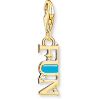 Thomas Sabo Charm 925er Silber, Emaille One Size Damen