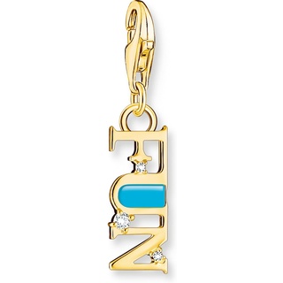Thomas Sabo Charm 925er Silber, Emaille One Size Damen