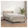 vidaXL Boxspringbett Matratze Cappuccino-Braun 180x200 cm Kunstleder
