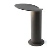 faro BARCELONA Sockelleuchte Aluminium 35,0 cm inkl. LED-Lampe grau