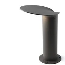 faro BARCELONA Sockelleuchte Aluminium 35,0 cm inkl. LED-Lampe grau