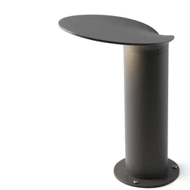 faro BARCELONA Sockelleuchte Aluminium 35,0 cm inkl. LED-Lampe grau