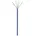 Verlegekabel 50m Netzwerkkabel reiner Kupferleiter LSZH halogenfrei Starr AWG 23/1 für LSA Installation blau 96092