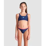 Arena Two Pieces Solid Mädchen Bikini, blau - 164