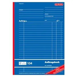 Herlitz Auftrag Formularbuch, 1 St.