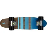 Ridge Unisex-Youth Cruiser Maple Holz Mini Number Three Skateboard, Schwarz, 56 cm