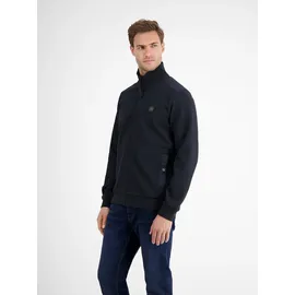 Lerros Sweatjacke mit Stehkragen und Reißverschluss