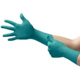 Ansell Microflex 93-260 Einmalhandschuh für Chemikalienschutz, Patentierte Formulierung, Herausragenden Schutz, Anatomische Passform, Verlängerte Stulpe, Grün, Größe S (50 Handschuhe)