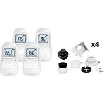 Honeywell Evohome Heizkörperthermostat-Set 4 St.
