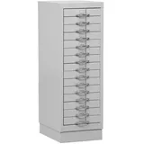 Gürkan Schubladenschrank 30 x 90 x 40 cm grau