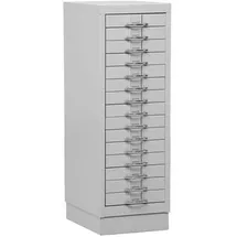 Gürkan Schubladenschrank 30 x 90 x 40 cm grau