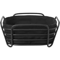 BLOMUS Delara Brotkorb M black