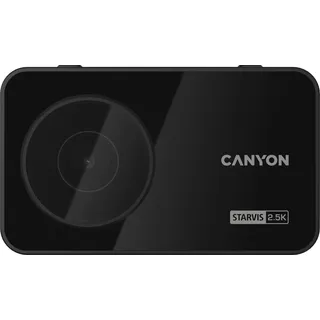 Canyon DVR25GPS, 3.0&#039&#039 IPS (640x360), touch screen, WQHD 2.5K 2560x1440@60fps, NTK96670, 5 (GPS-Empfänger, WQHD), Dashcam, Schwarz