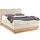 Home Affaire Boxspringbett HOME AFFAIRE "Cavan", beige, B:164cm L:222cm, Microfaser (100% Polyester), Komplettbetten, Boxspringbett, Eiche, inkl. Bettkasten & Topper, verschiedene Härtegrade (auch H4)
