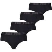Puma Boxershorts MEN EVERYDAY BRIEF 4P ECOM, Schwarz XL
