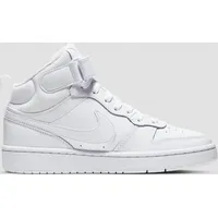 Nike Court Borough Mid 2 Sneaker Kinder white/white-white 36.5