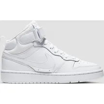 Nike Court Borough Mid 2 Sneaker Kinder white/white-white 36.5