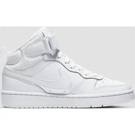 Nike Court Borough Mid 2 Sneaker Kinder white/white-white 36.5