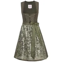 MarJo Trachtenkleid Mini Dirndl 2tlg. 58 cm AMPFING waldgrün grün 34