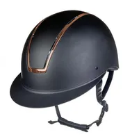 HKM Lady Shield Reithelm M (55-57 cm) Schwarz/Roségold