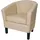 Mendler Lounge-Sessel HWC-O17 Kunstleder 0 x 0 x 0 cm Creme