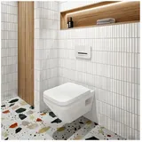 Villeroy & Boch Architectura WC-Set mit WC-Sitz Weiß Alpin CeramicPlus